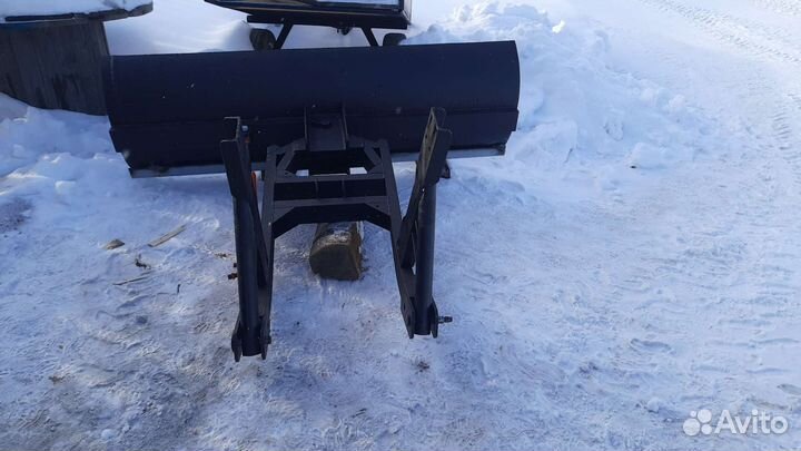 Поваротный отвал на трактор