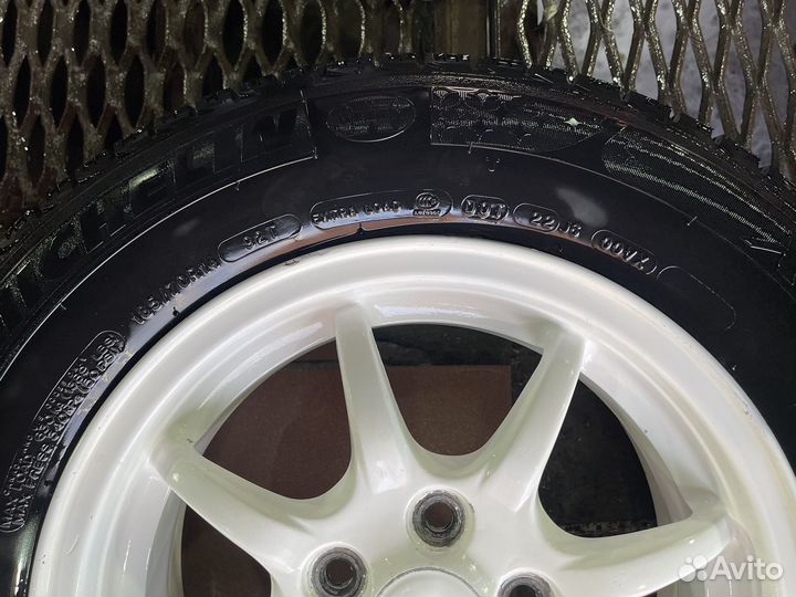 Диски subaru r14 на шинах Michelin 185/70/14