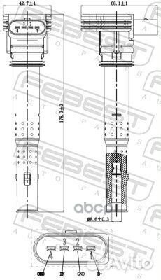 Катушка зажигания audi A3/S3/sportb./LIM./QU. 2