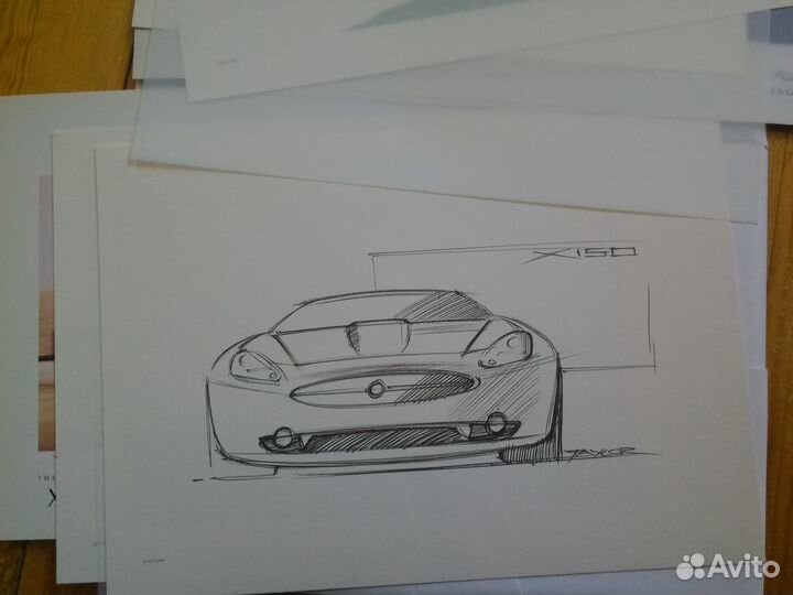 Оригинальное портфолио Jaguar XK New (2006)