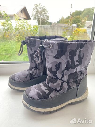 Сапоги дутики 35 р-р