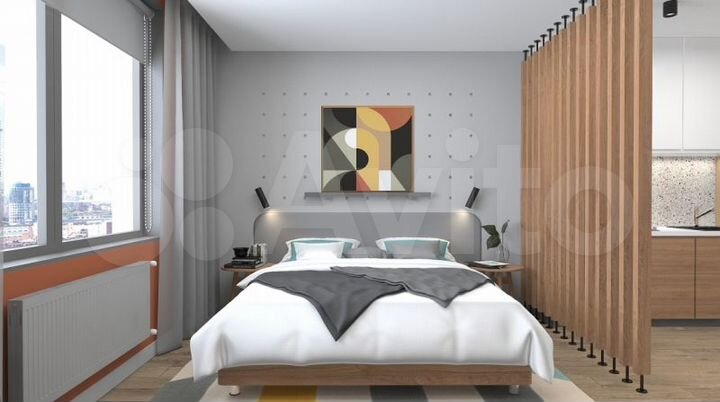 Квартира-студия, 25,6 м², 9/12 эт.