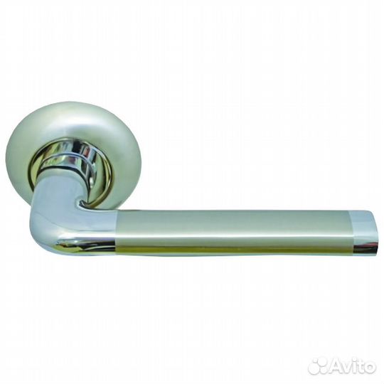 Ручка дверная morelli 03, никель, хром, белый