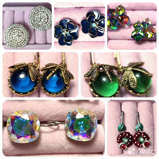 Бижутерия. Стильные серьги на лето