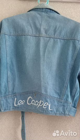 Джинсовая куртка женская lee Cooper