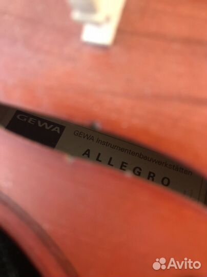 Скрипка 3 4 Gewa