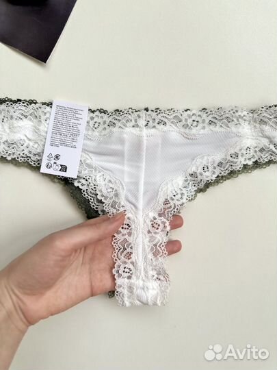 Женские трусы (3 шт) бразильяно hm XS, S, M, L