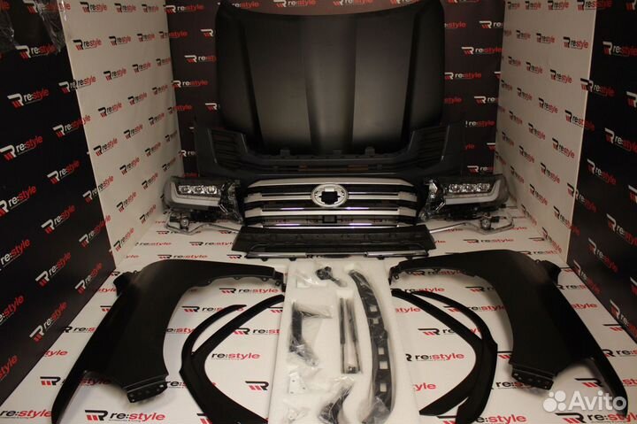 Рестайлинг Toyota Land Cruiser 200 в LC300 D1183