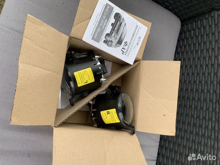 Противотуманные фары (птф) + Очки LADA Priora