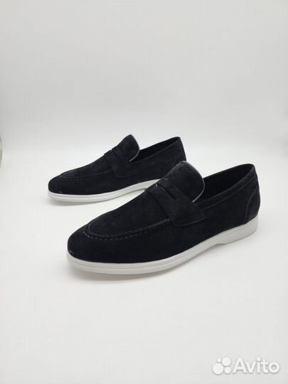 Лоферы мужские Kiton черные