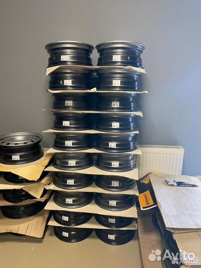 Диски штампованные r16 LADA 4x4 серебро