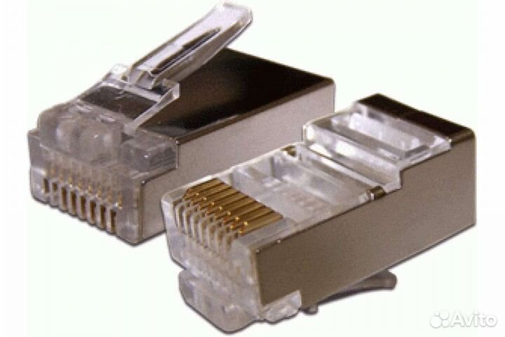 Коннектор RJ45 TWT STP 8P8C 6 cat