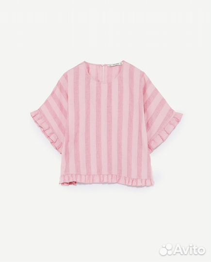 Льняная рубашка zara