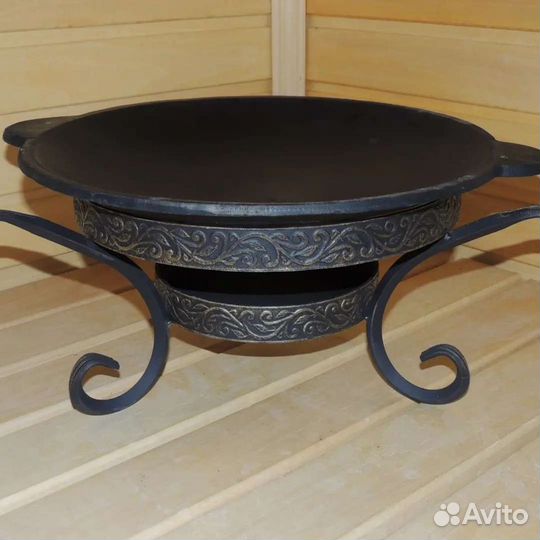 Сковорода садж с подставкой