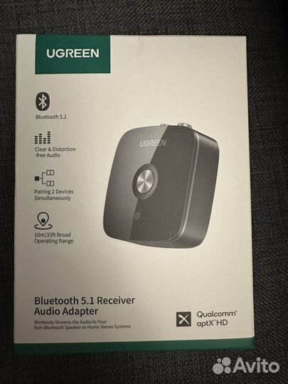 Bluetooth 5,1 aptXHD Аудио ресивер