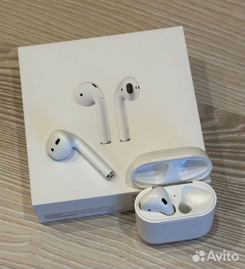 Наушники Apple AirPods 2nd generation (MV7N2RU/A)