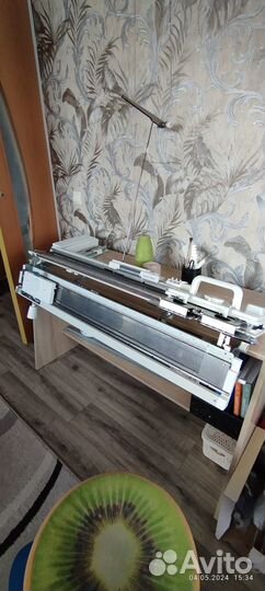 Вязальная машина silver reed sk 280 двухфонтурная