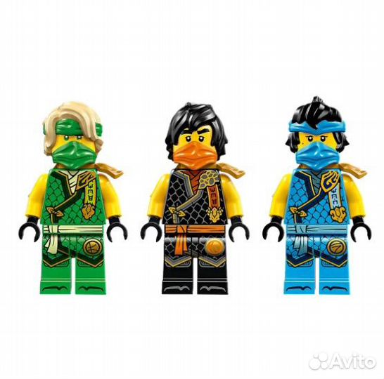 Lego Ninjago 71814 71820 минифигурки новые