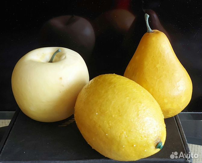 Фрукты для декора, близки к натуральным
