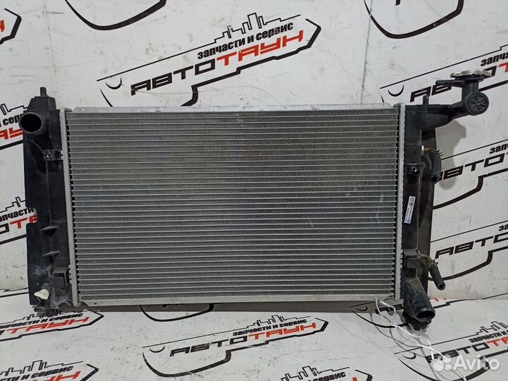 Радиатор двигателя toyota. 2ZZ-GE 3ZZ-FE 4ZZ-FE. corolla runx corolla spacio will VS. ZZE128 ZZE129