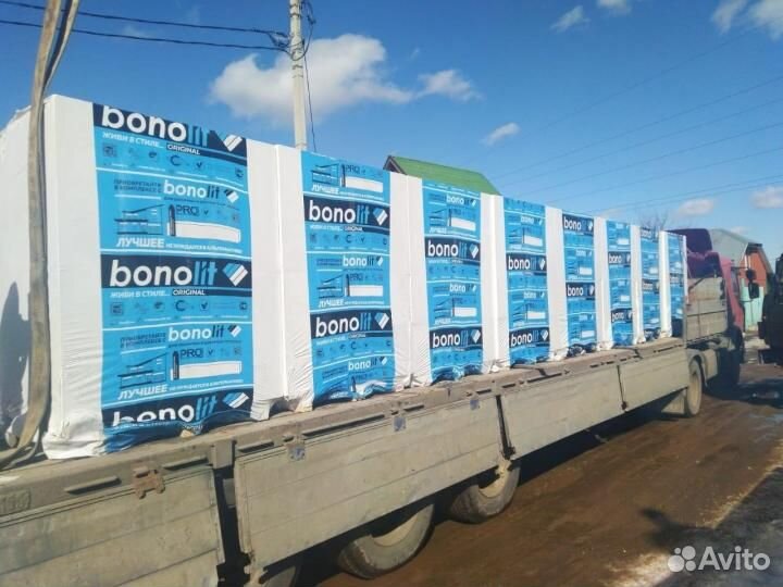 Газобетонные блоки Bonolit Газосиликатные Могилёв