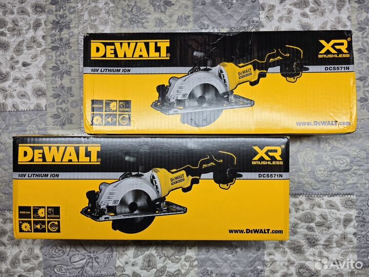 Пила дисковая DeWalt DCS571 18V для Европы