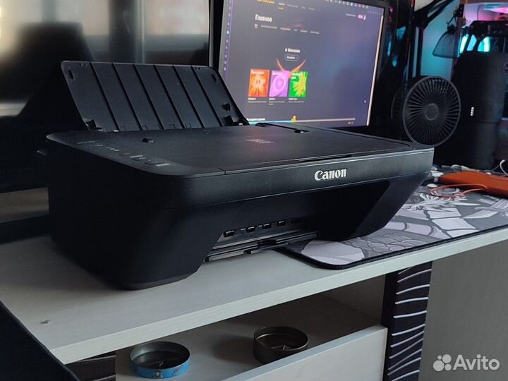 Цветной струйный принтер canon