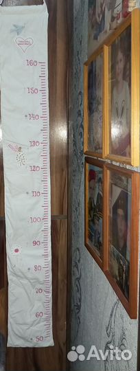 Ростомер детский для девочки