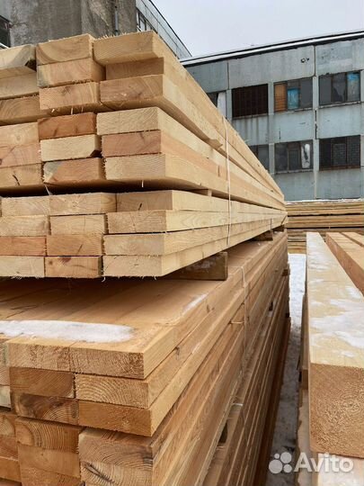 Брус обрезной 100х150х6000мм