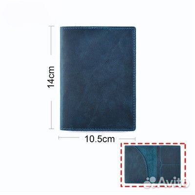 Обложка для документов из натуральной кожи