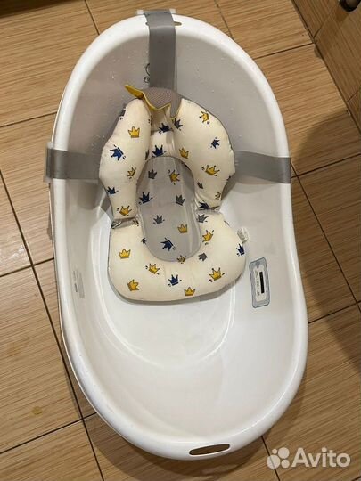 Ванночка для купания с термометром