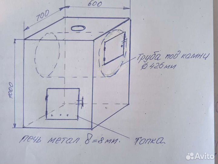 Печь в баню