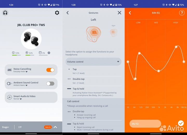 Наушники JBL club PRO + TWS оригинал