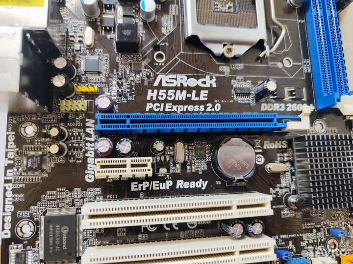 Материнская плата 1156 ASRock H55M-LE