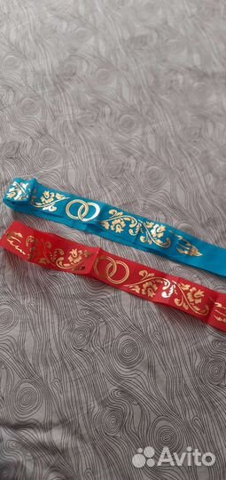 Ленты для свиделей на свадьбу