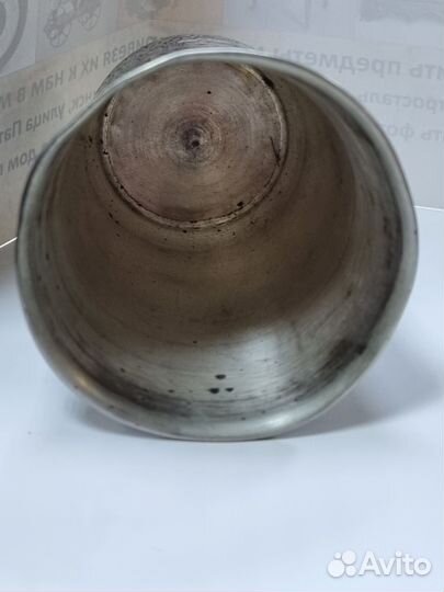 1893 г. Серебряный стакан, Серебро 84 пробы