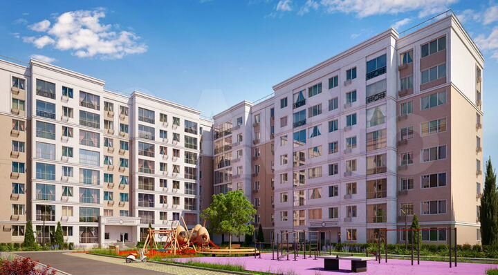 1-к. квартира, 33,5 м², 4/8 эт.