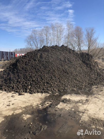 Навоз Перегной Чернозём Удобрения Доставка