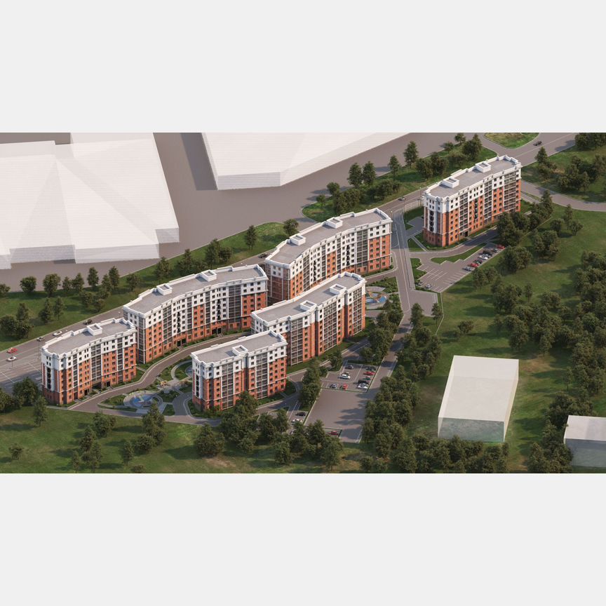 1-к. квартира, 39,3 м², 2/8 эт.
