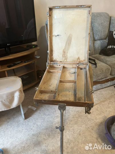 Мольберт для рисования чемодан