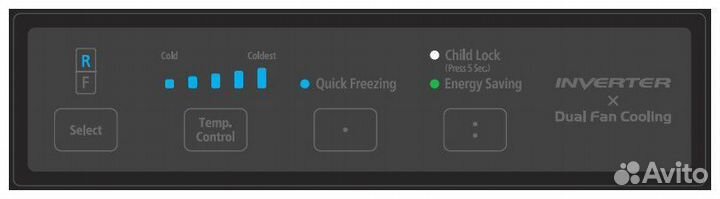 Холодильник hitachi R-B 572 PU7 GGR графитовое стекло