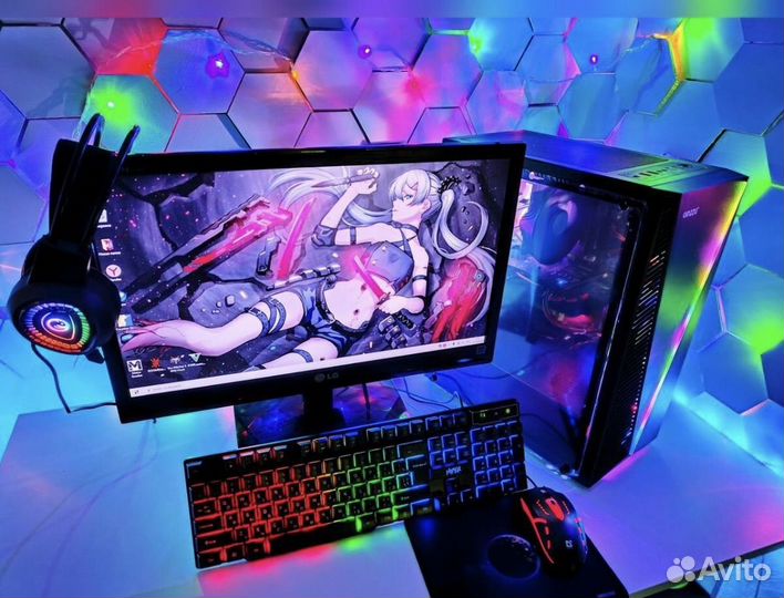 Новый игровой компьютер 10 ядер/32GB/GTX/SSD