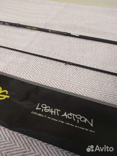 Спиннинг crazy fish perfect jig 2-10 в росте 2.6м