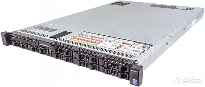 Сервер dell R630 (8x2,5”) для 1С
