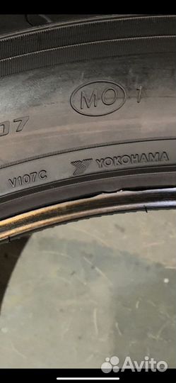 Yokohama Advan Sport V107D 285/45 R22 и 325/40 R22 114Y