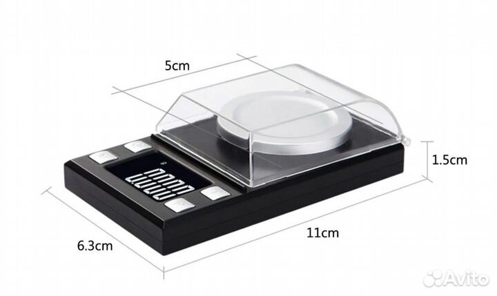 Сверхточные электронные весы (0.001г) / 50г
