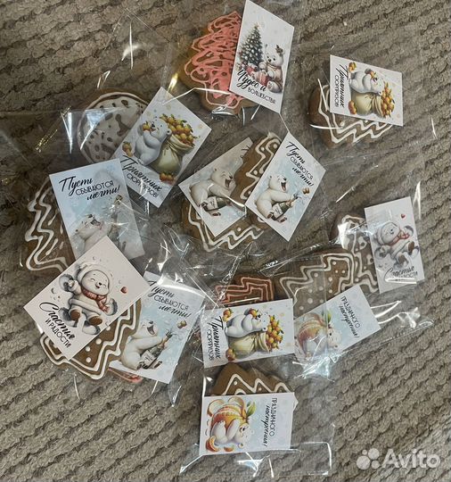 Новогодние имбирные пряники