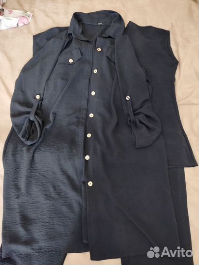 Костюм женский летний тройка