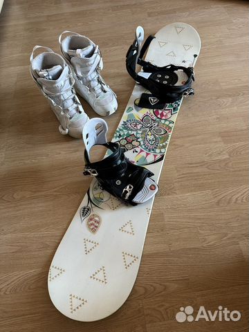 Сноуборд salomon с креплением и ботинками