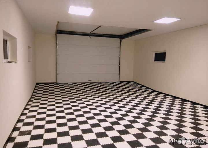 Модульная плитка в гараж